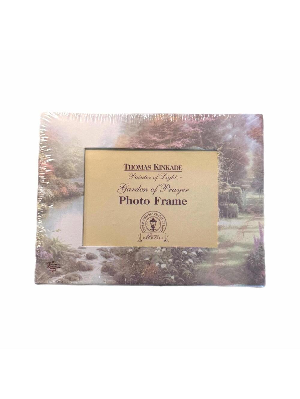 Vintage Thomas Kinkade Graden of Prayer Photo Picture Frame – 4” x 6”